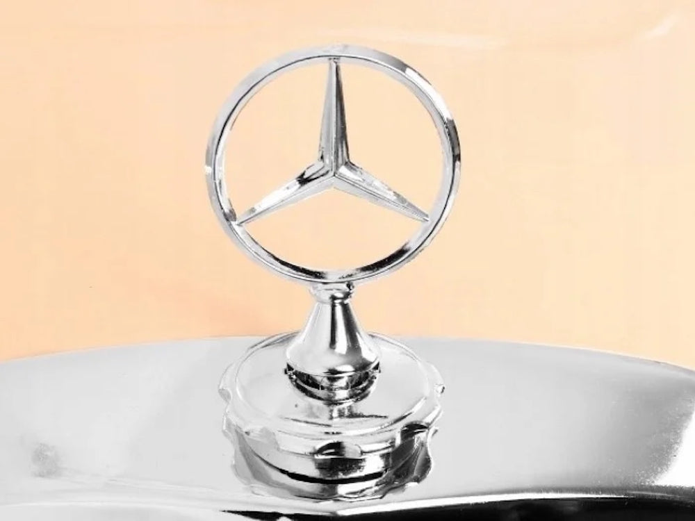 Mercedes 300 S | elektrische kinderauto 12V oldtimer rood