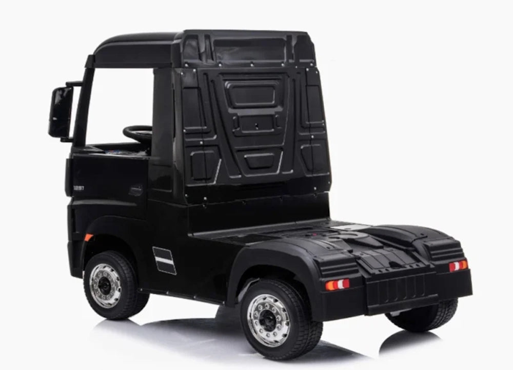 Mercedes Actros | elektrische kinder vrachtwagen 12V 4WD zwart