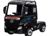 Mercedes Actros | elektrische kinder vrachtwagen 12V 4WD zwart