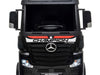Mercedes Actros | elektrische kinder vrachtwagen 12V 4WD zwart