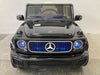 Mercedes EQG elektrische kinderauto zwart 12 volt - RideCars