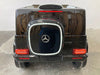 Mercedes EQG elektrische kinderauto zwart 12 volt - RideCars