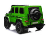 Mercedes G63 AMG XL | 24V 4x4 elektrische kinderauto MP4 scherm mat groen