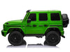 Mercedes G63 AMG XL | 24V 4x4 elektrische kinderauto MP4 scherm mat groen