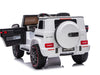 Mercedes G63 AMG | elektrische kinderauto 12V wit
