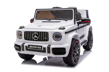 Mercedes G63 AMG | elektrische kinderauto 12V wit