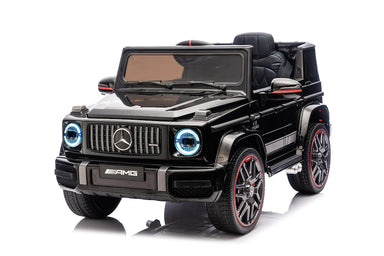 Mercedes G63 AMG | elektrische kinderauto 12V zwart 1 persoons