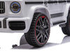Mercedes G63 AMG | elektrische kinderauto 12V wit