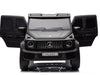 Mercedes G63 XL kinderauto 24V 4WD mat zwart