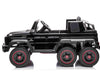 Mercedes G63 elektrische kinderauto 12V 6x6 zwart 1 persoons