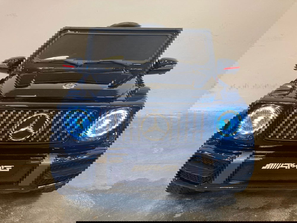 Mercedes G63 elektrische kinderauto 12 volt zwart 1 persoons - RideCars