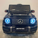 Mercedes G63 elektrische kinderauto 12 volt zwart 1 persoons - RideCars