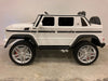 Mercedes G650 kinderauto Maybach 1 persoons wit - RideCars