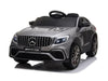 Mercedes GLC 63 AMG | elektrische kinderauto 12V grijs metallic
