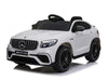 Mercedes GLC 63 AMG | elektrische kinderauto 12V wit