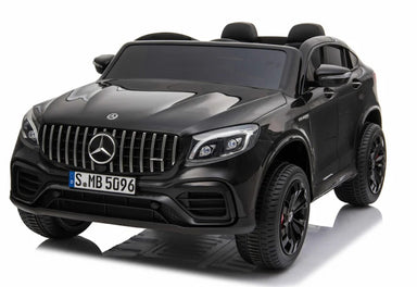 Mercedes GLC 63 | elektrische kinderauto 12V 4x4 2 persoons zwart metallic MP4