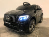 Mercedes GLC 63 elektrische kinderauto 1 persoons 4x4 - zwart metallic - RideCars