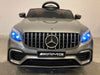 Mercedes GLC 63 kinderauto zilver metallic 1 persoons 4x4 - RideCars