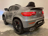 Mercedes GLC 63 kinderauto zilver metallic 1 persoons 4x4 - RideCars