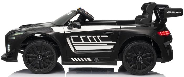 Mercedes GT3 kinderauto 12V zwart + afstandsbediening