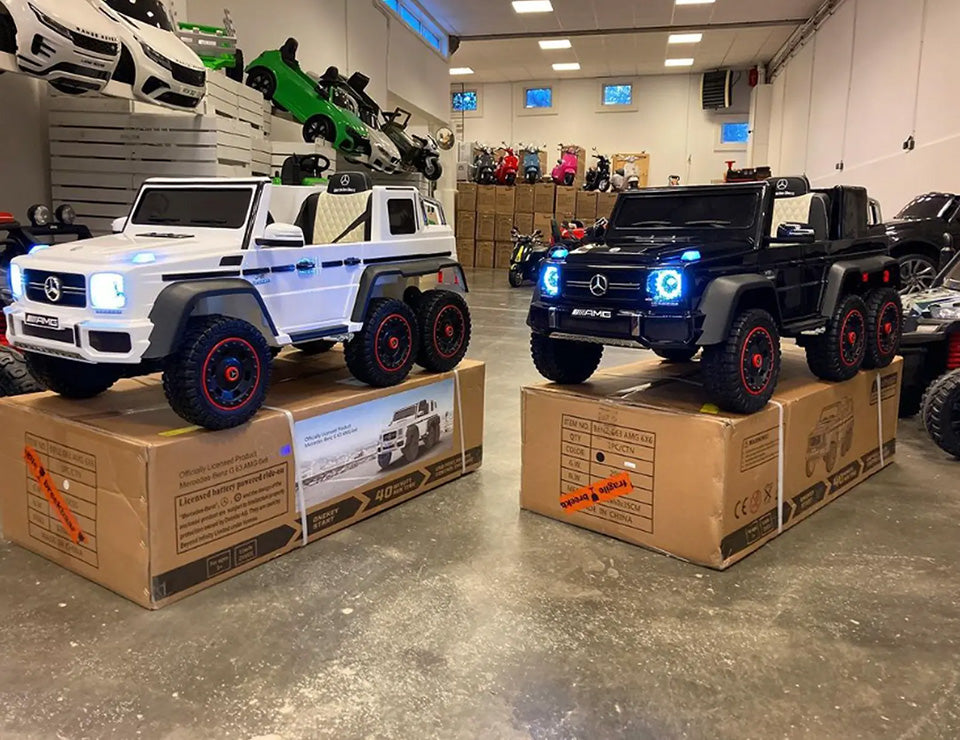 Mercedes elektrische kinderauto's