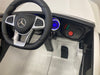 Mercedes GLC 63 elektrische kinderauto wit