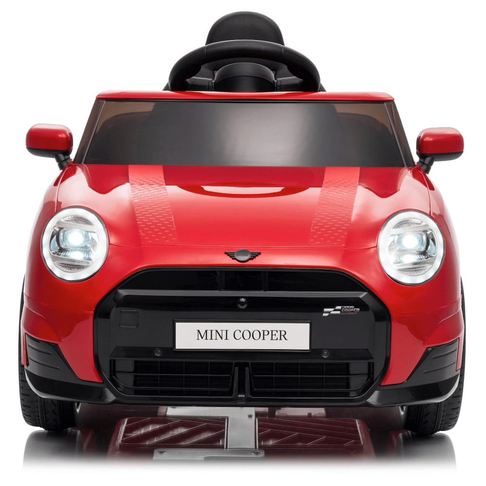Mini Cooper S kinderauto 12V rood + 2.4G RC