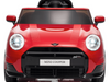 Mini Cooper S kinderauto 12V rood + 2.4G RC