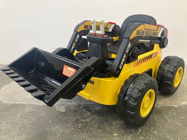 New Holland kinder graafmachine 12 volt - RideCars