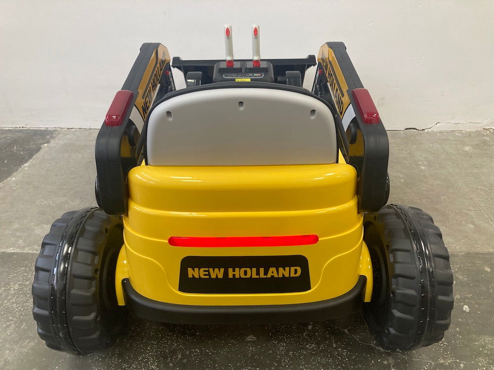 New Holland kinder graafmachine 12 volt - RideCars