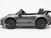 Porsche 911 GT3 kinderauto 24V MP4 2 persoons grijs metallic