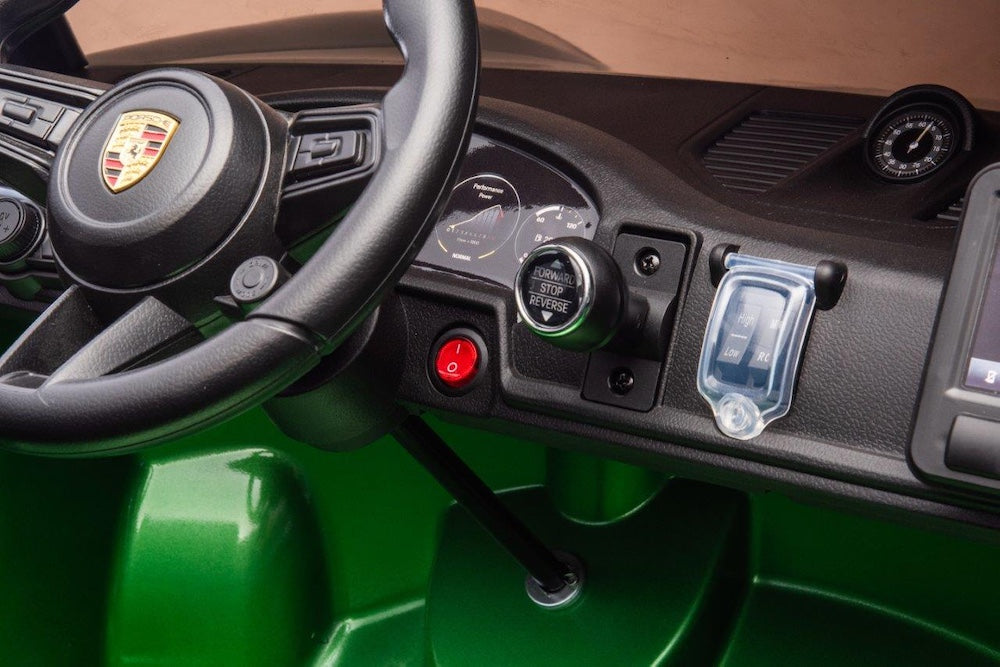 Porsche 911 GT3 | Kinderauto 2 persoons 24V MP4 groen metallic