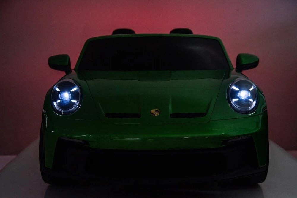 Porsche 911 GT3 | Kinderauto 2 persoons 24V MP4 groen metallic