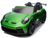 Porsche 911 GT3 | Kinderauto 2 persoons 24V MP4 groen metallic