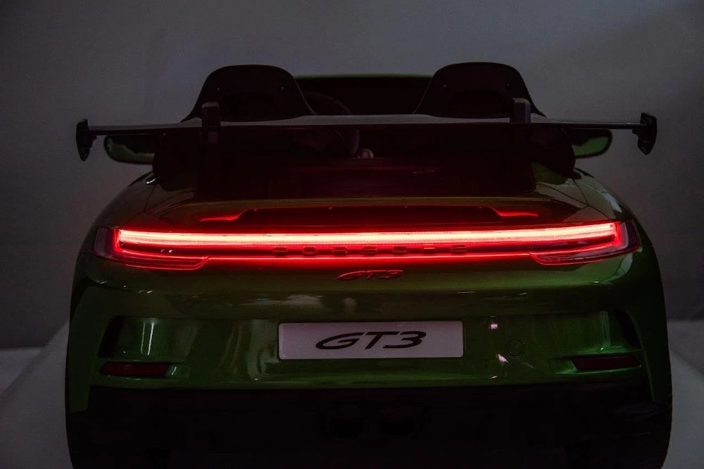 Porsche 911 GT3 | Kinderauto 2 persoons 24V MP4 groen metallic