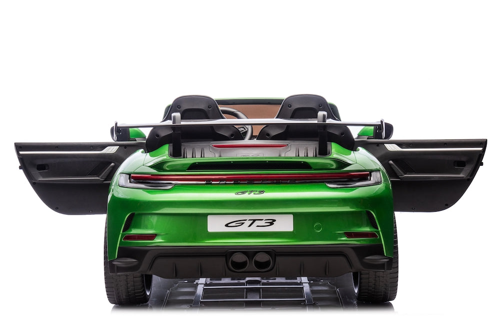Porsche 911 GT3 | Kinderauto 2 persoons 24V MP4 groen metallic