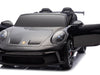 Porsche 911 GT3 kinderauto 24V MP4 2 persoons zwart metallic