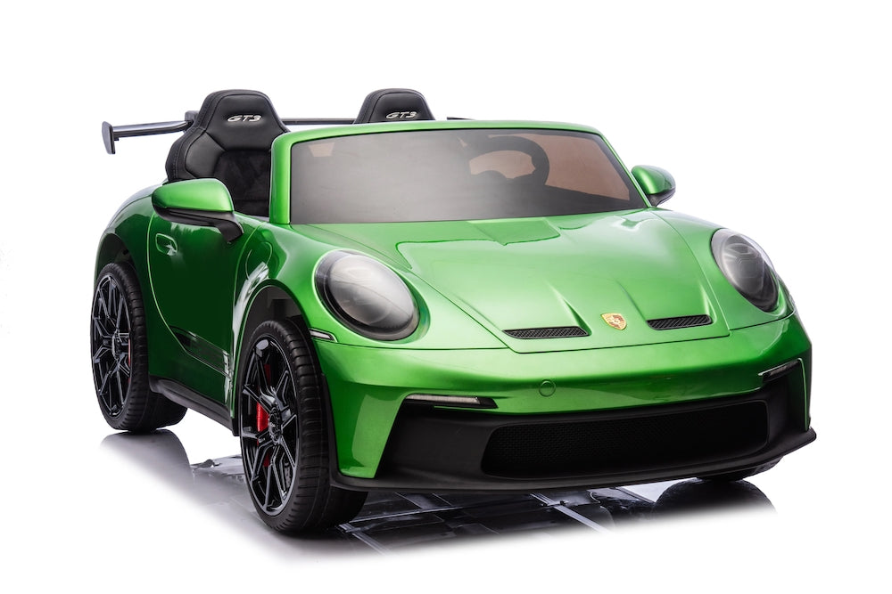 Porsche 911 GT3 | Kinderauto 2 persoons 24V MP4 groen metallic