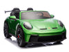 Porsche 911 GT3 | Kinderauto 2 persoons 24V MP4 groen metallic