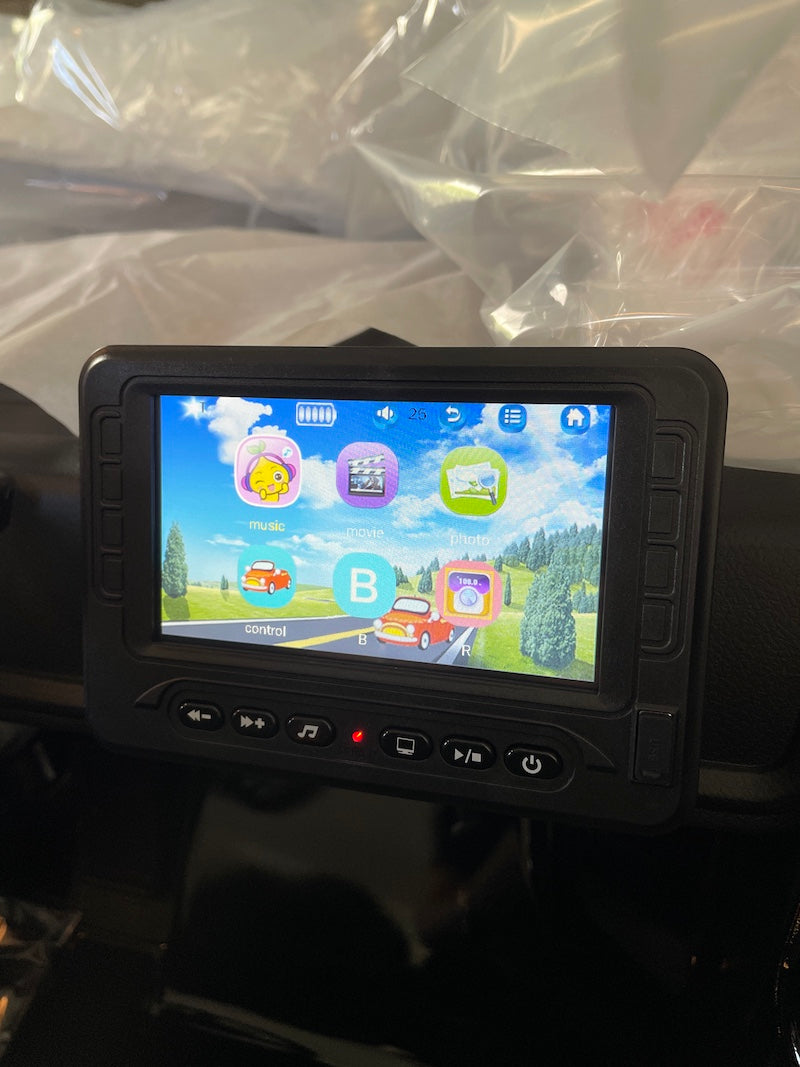 Porsche 911 GT3 kinderauto 24V MP4 2 persoons grijs metallic