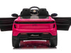 Porsche Macan Turbo elektrische kinderauto 12V 1 persoons roze