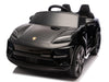 Porsche Macan Turbo elektrische kinderauto 12V 1 persoons zwart