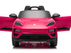Porsche Macan Turbo elektrische kinderauto 12V 1 persoons roze