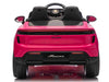 Porsche Macan Turbo elektrische kinderauto 12V 1 persoons roze