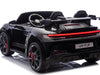 Porsche elektrische kinderauto | 911 GT3 24V twee persoons zwart metallic 7 inch scherm