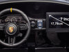 Porsche elektrische kinderauto | 911 GT3 24V twee persoons zwart metallic 7 inch scherm