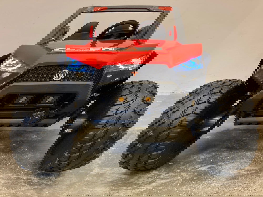 Power Buggy 4WD 24 volt High Speed rood - RideCars