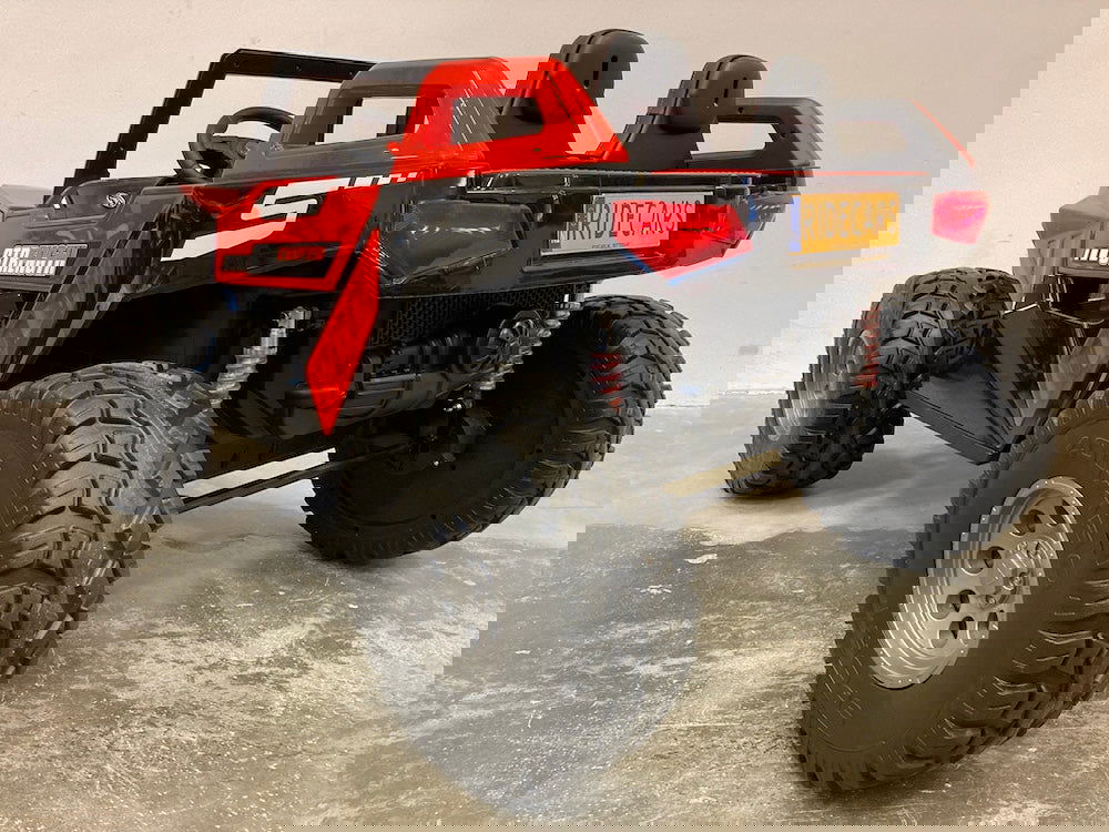 Power Buggy 4WD 24 volt High Speed rood - RideCars