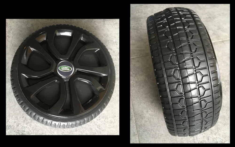 Range Rover Evoque | Elektrische kinderauto 12V 1 zitter zwart