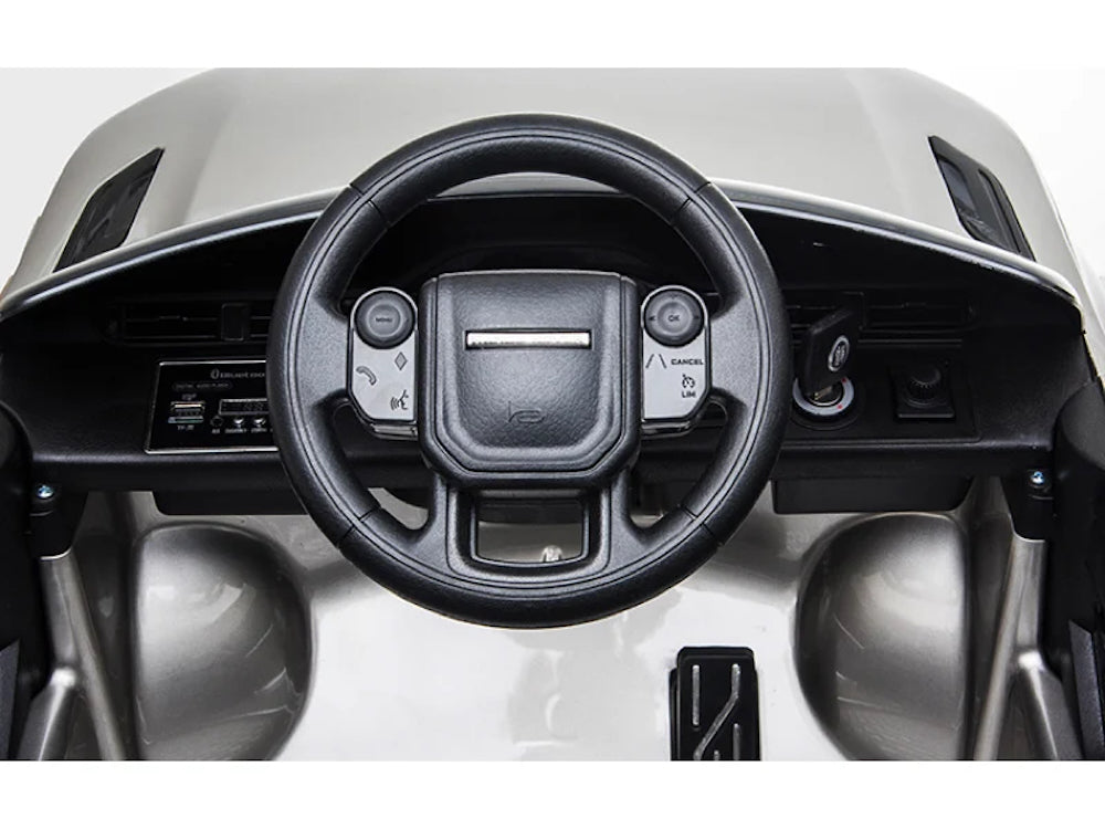 Range Rover Evoque | elektrische kinderauto 12V wit